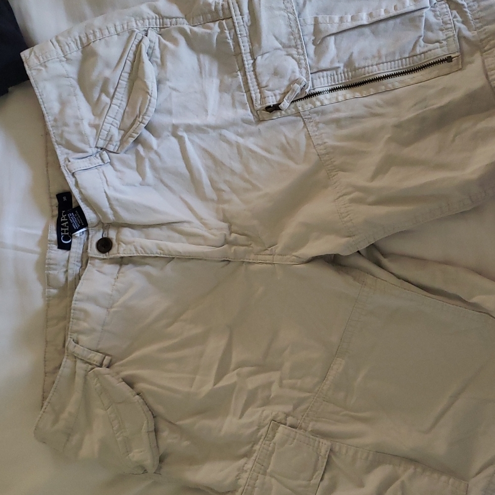 Mens cargo shorts size 36. Chaps